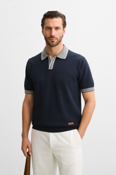 Navy Blue Jack-yard Johnny Collar