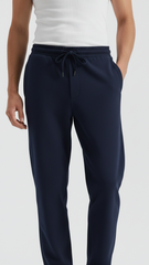 Bundle Straight Trouser Pant (Blue & Black)