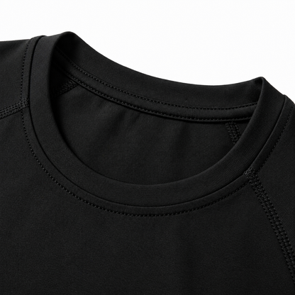Black Apex Compression Tee