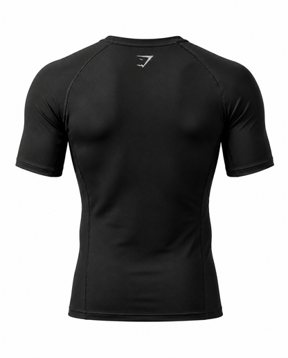 Black Apex Compression Tee