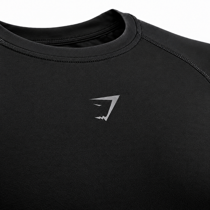 Black Apex Compression Tee