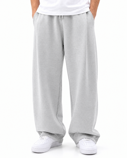 Heather Grey Baggy Trouser