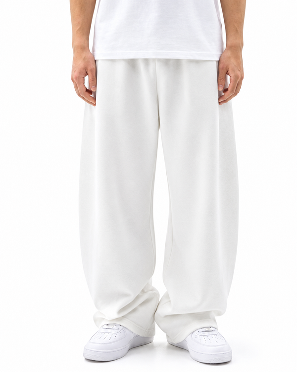 White Baggy Trouser