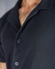 Black Cuban Shirt