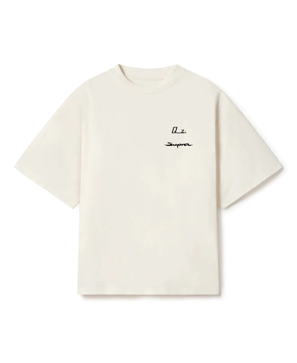 Toyota Supra 1994 Oversized Boxy-Fit T-shirt (White)
