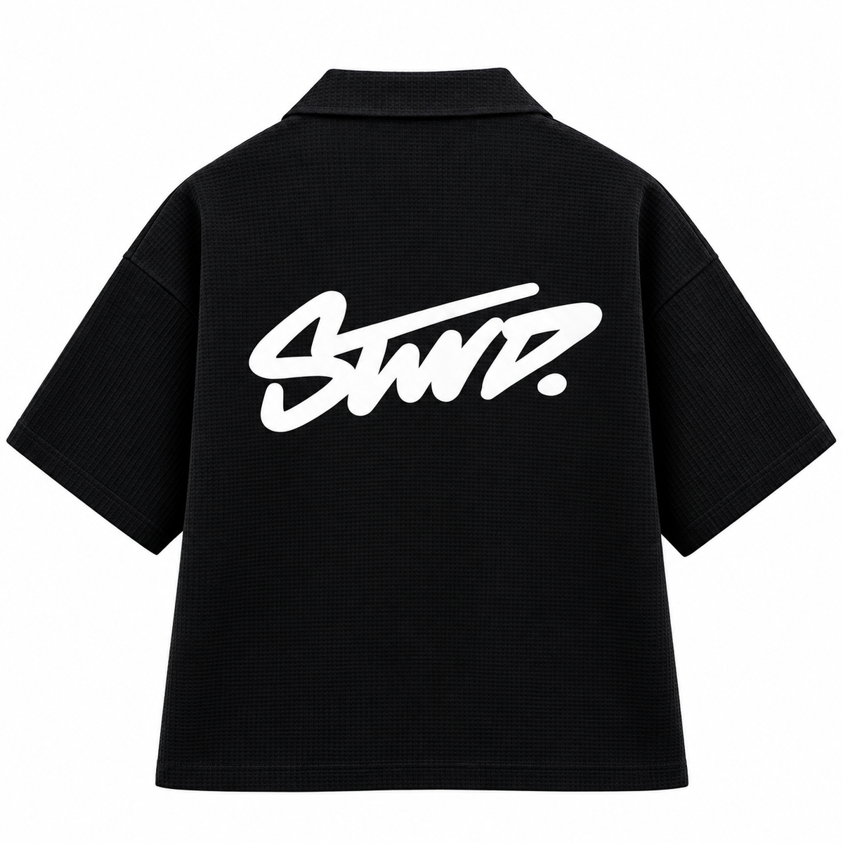 Black STWD Cuban Shirt