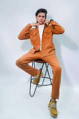 Bundle Suede jacket suit (2Pcs) in different colors