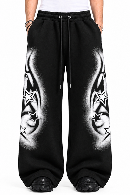 Stardust Black Baggy Trouser