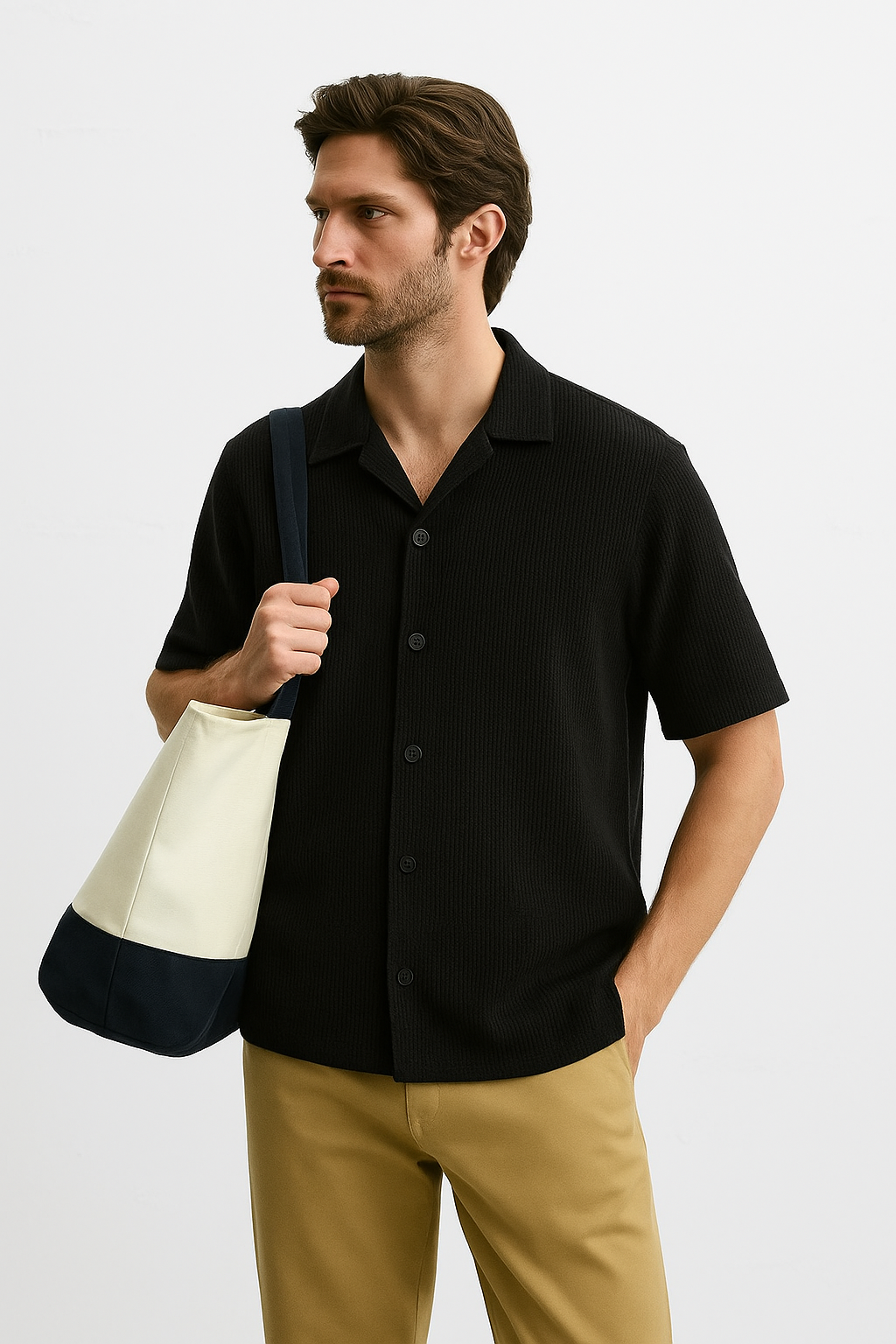 Black Cuban Shirt