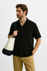 Black Cuban Shirt