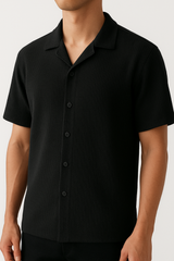 Black Cuban Shirt