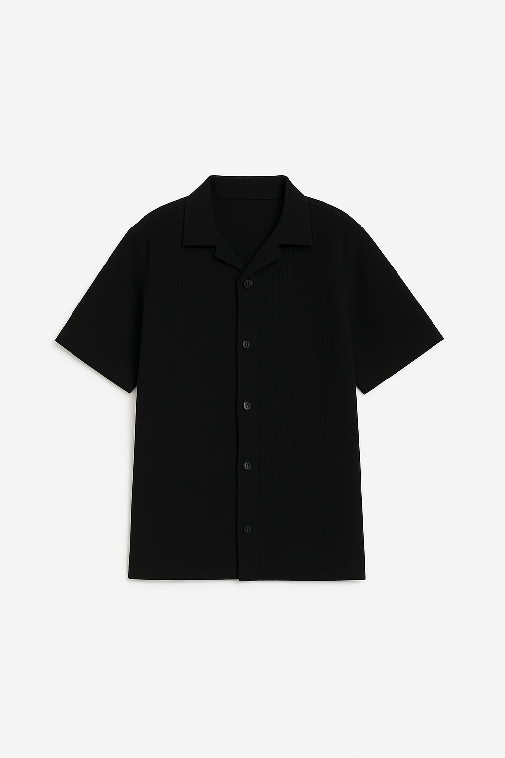 Bundle Pale blue & Black Cuban Shirt