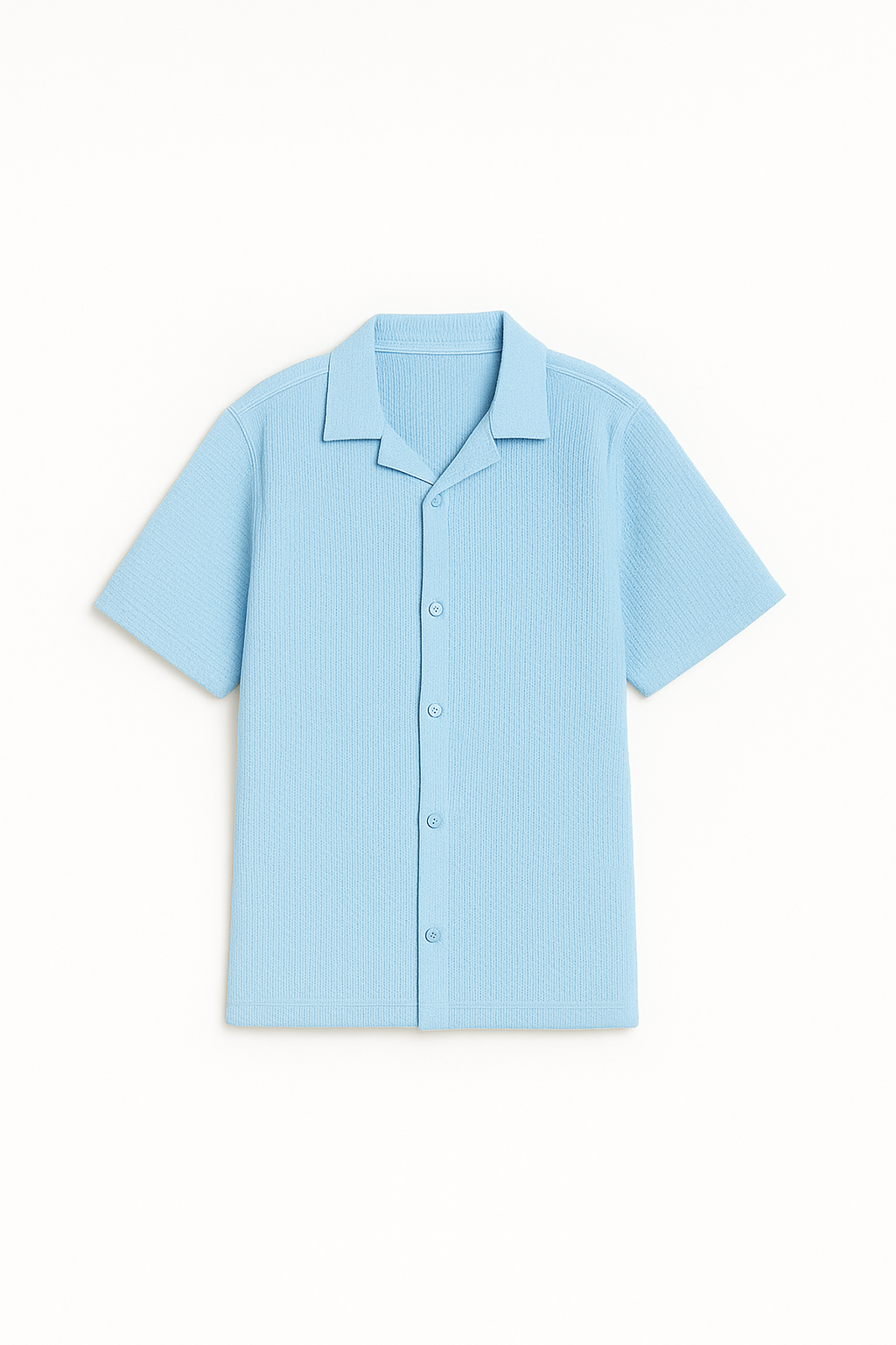 Bundle Pale blue & Sky Blue Cuban Shirt