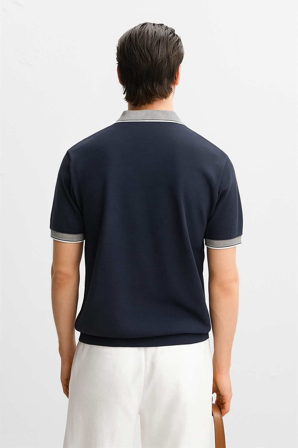 Navy Blue Jack-yard Johnny Collar