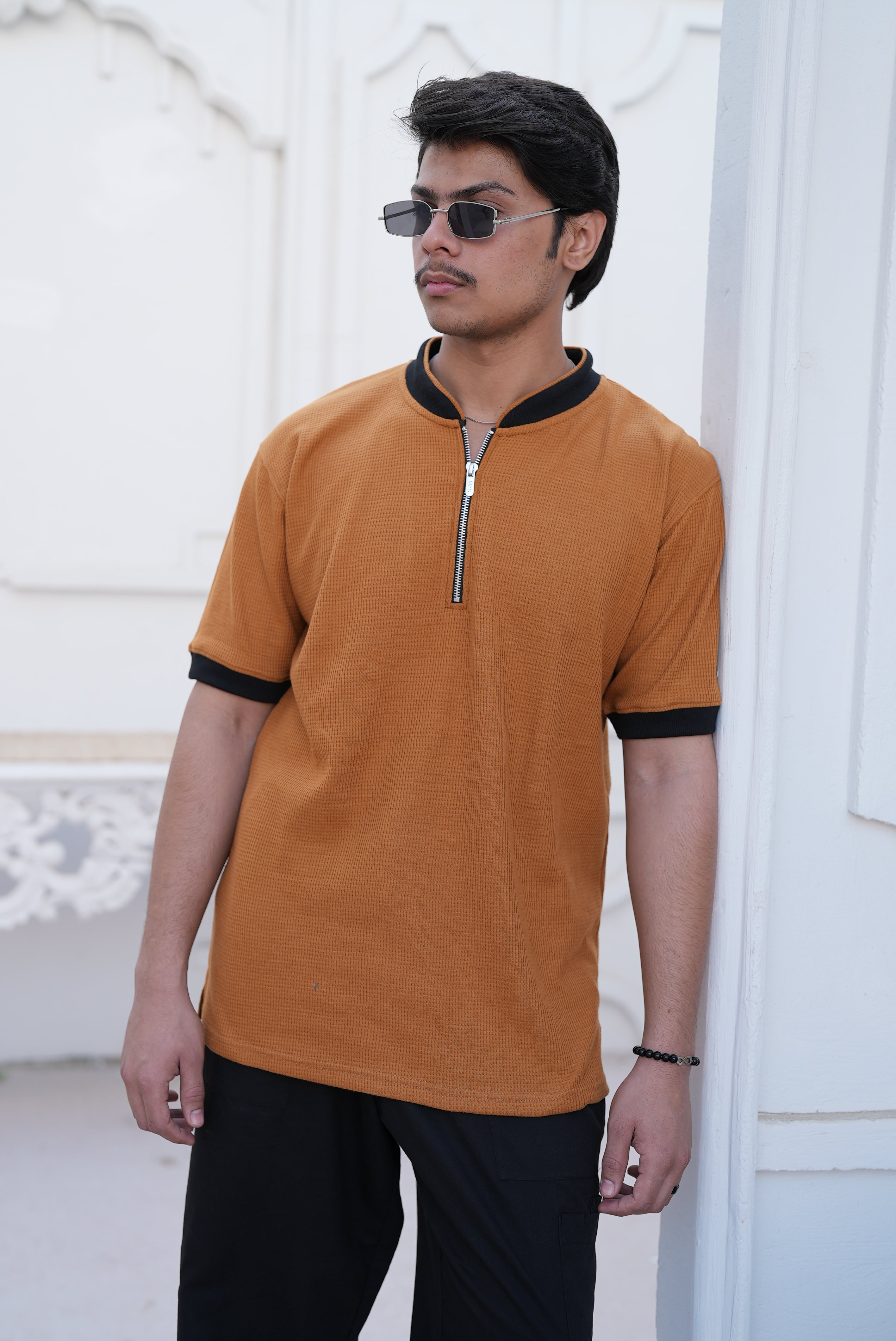 Mustard Zipper Shirt (Launching Soon)
