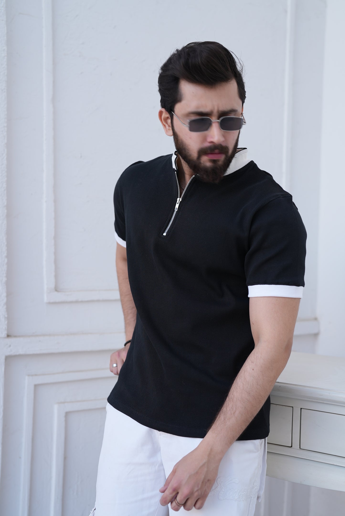 Black Zipper Shirt (Launching Soon)