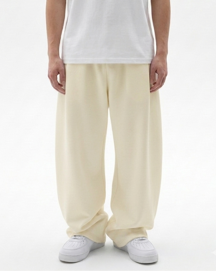 Off-White Straight Baggy Trouser