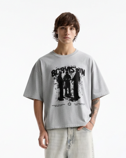 STRANGER Oversized Boxy-Fit T-shirt