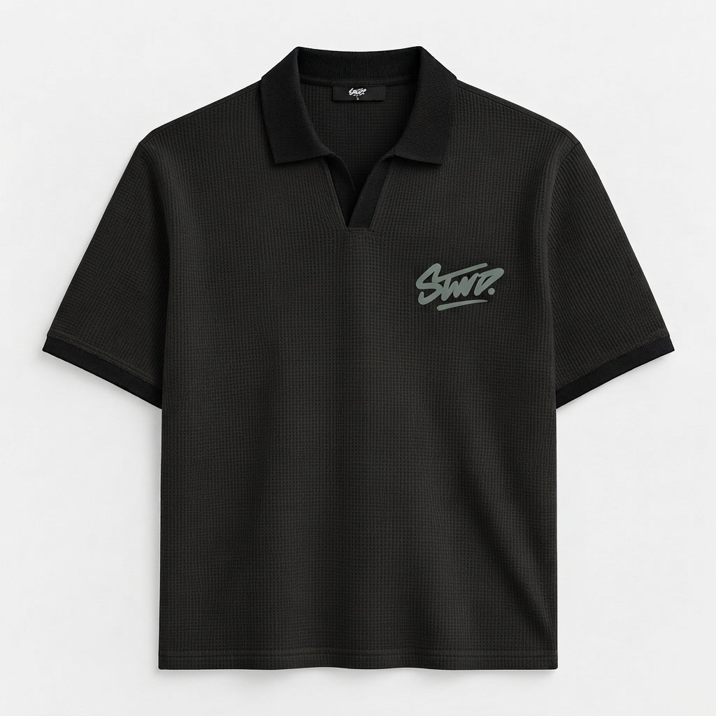 STWD Charcoal Johnny Collar