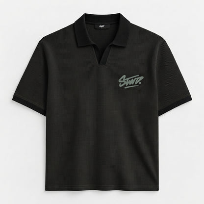 STWD Charcoal Johnny Collar