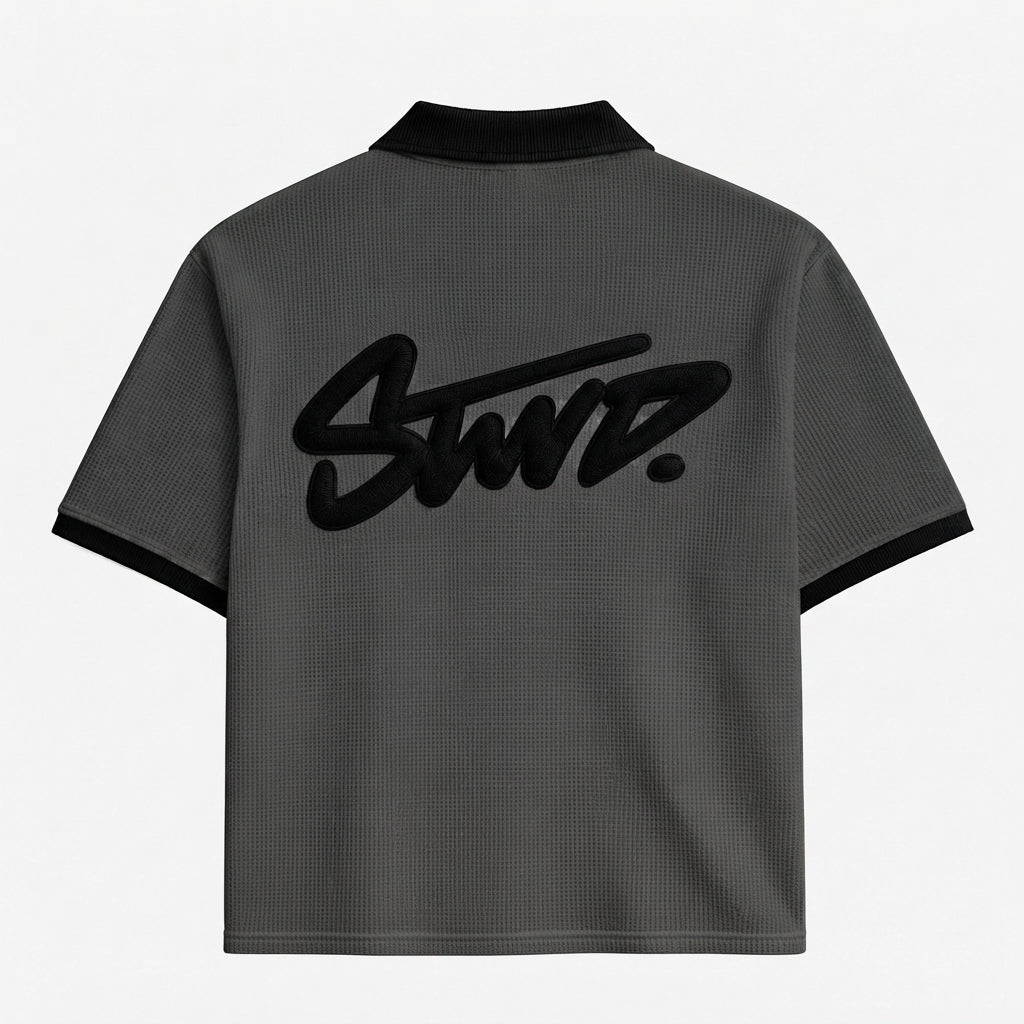 STWD Grey Johnny Collar