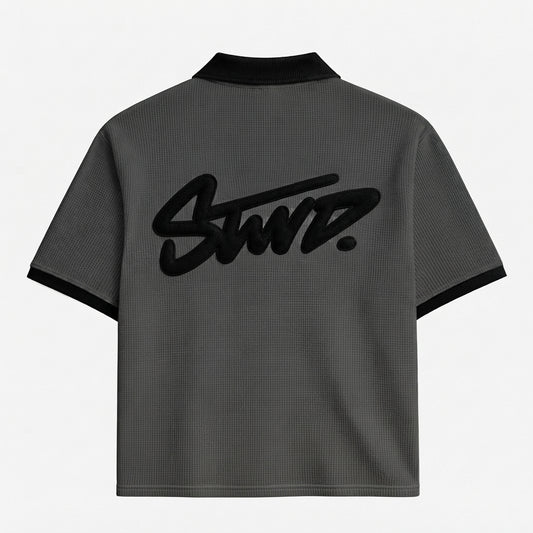STWD Grey Johnny Collar