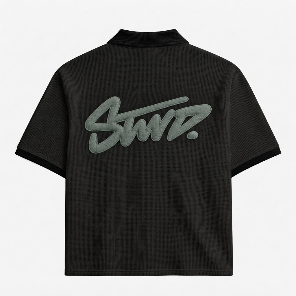STWD Charcoal Johnny Collar