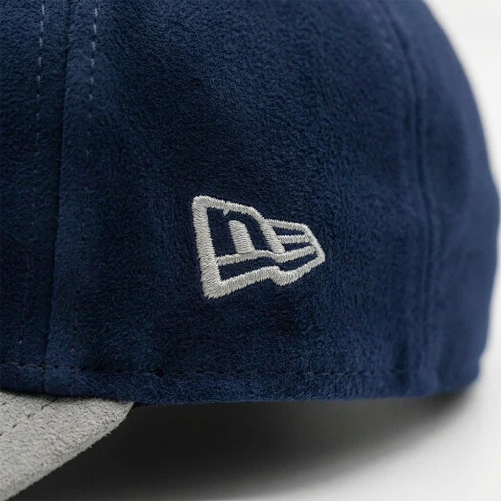 Nike Navy Blue Suede Cap