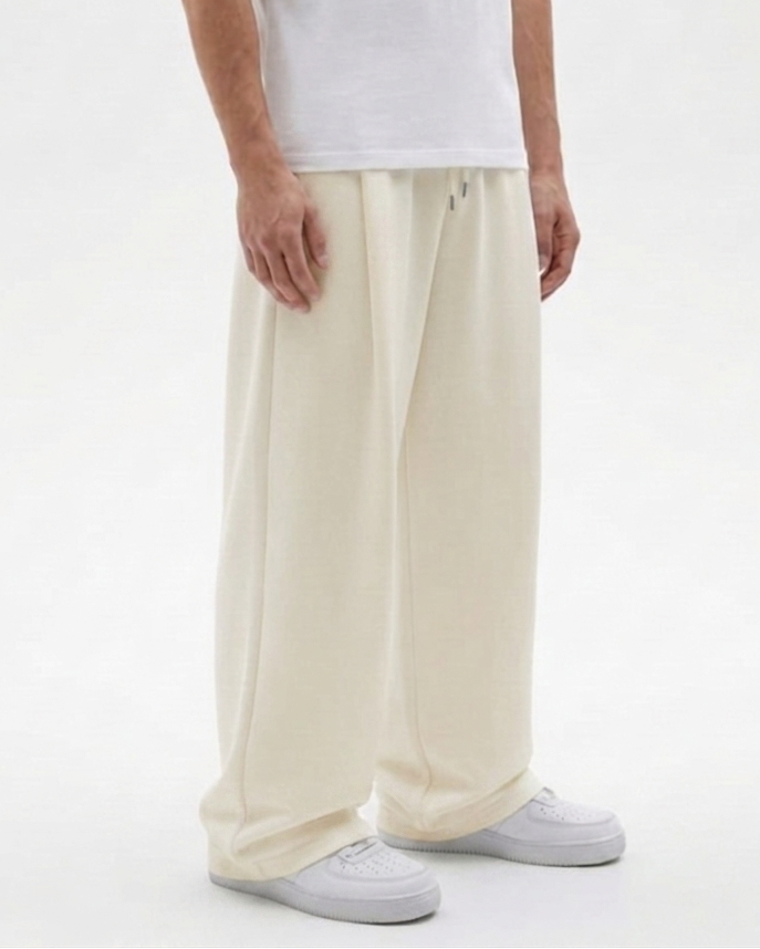 Off-White Straight Baggy Trouser