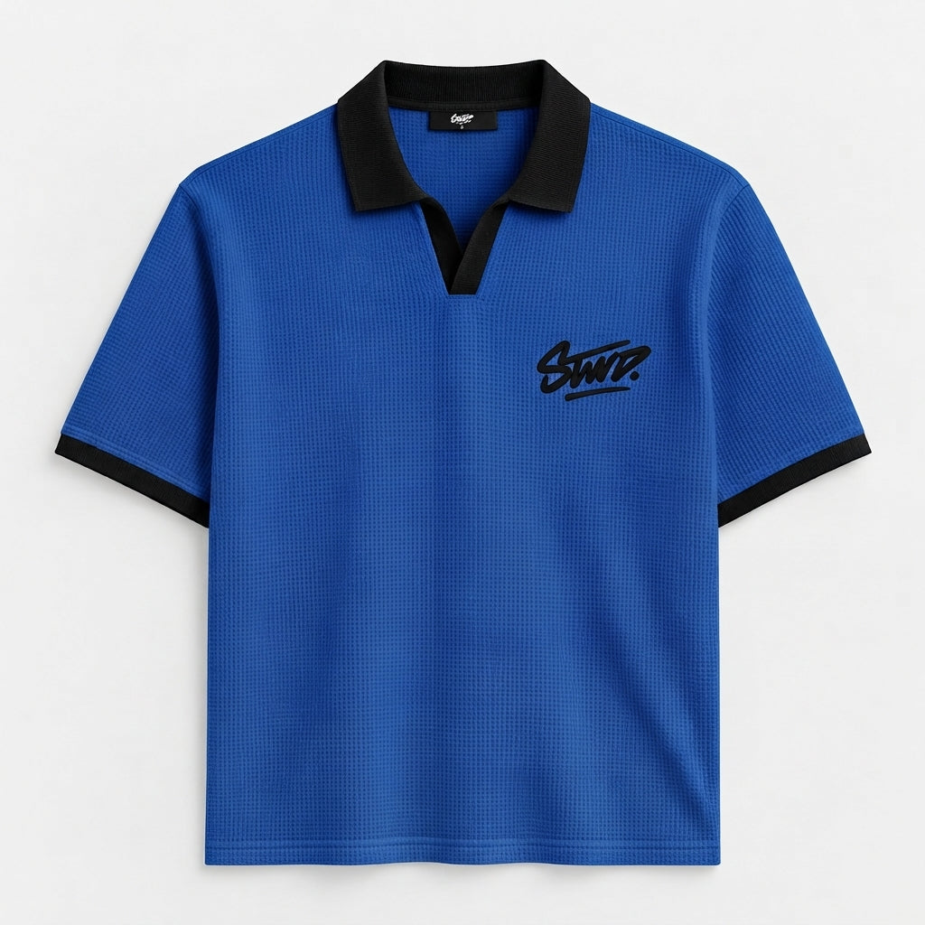 STWD Royal Blue Johnny Collar