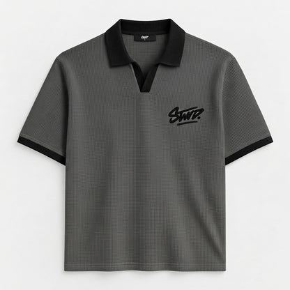 STWD Grey Johnny Collar