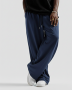 Navy Blue Straight Baggy Trouser