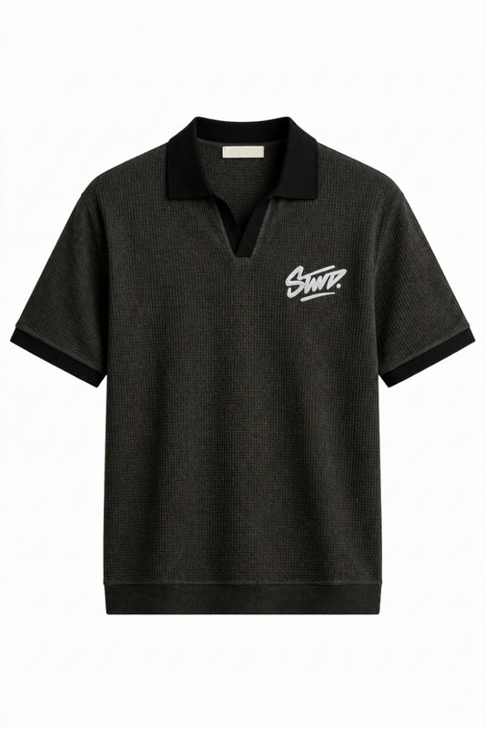 STWD Charcoal Johnny Collar