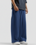 Royal Blue Straight Baggy Trouser
