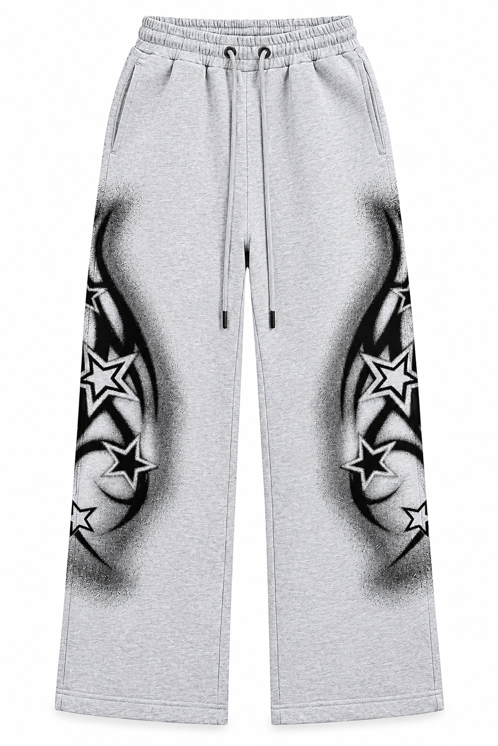 Stardust Heather Grey Baggy Trouser