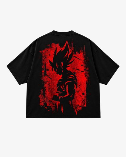 Red Dragon Oversized Boxy-Fit T-shirt