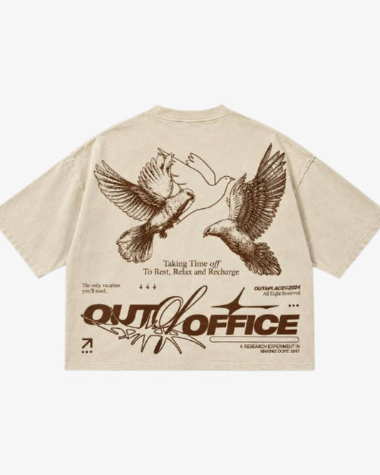Out Of Office Oversized Boxy-Fit T-shirt