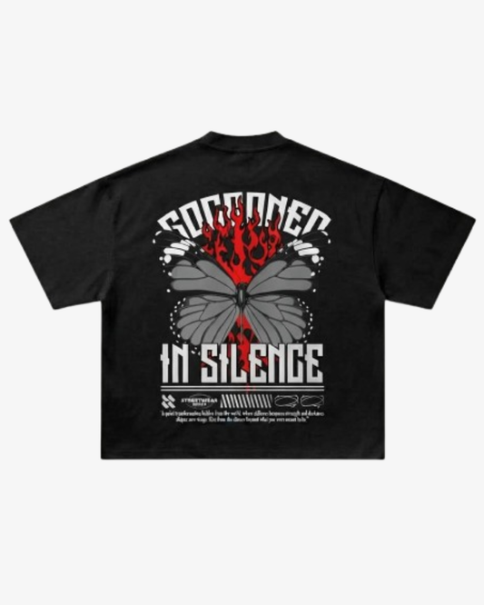 Silence Oversized Boxy-Fit T-shirt