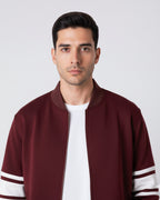 Maroon Zipper jacket