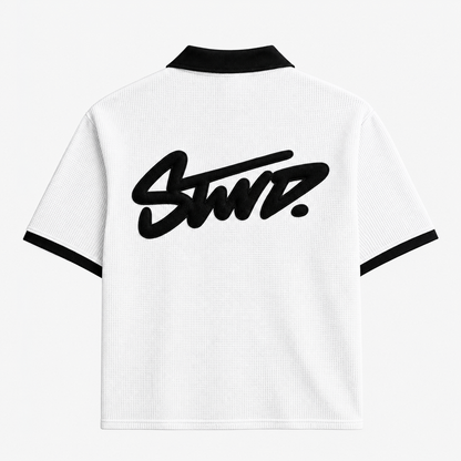 STWD White Johnny Collar
