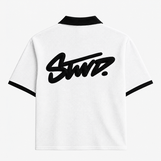 STWD White Johnny Collar
