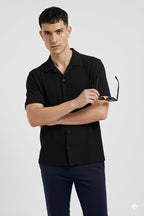Black Cuban Shirt