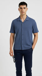 Pale Blue Cuban Shirt