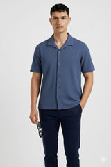 Pale Blue Cuban Shirt