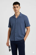Pale Blue Cuban Shirt