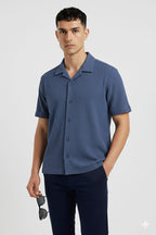 Pale Blue Cuban Shirt