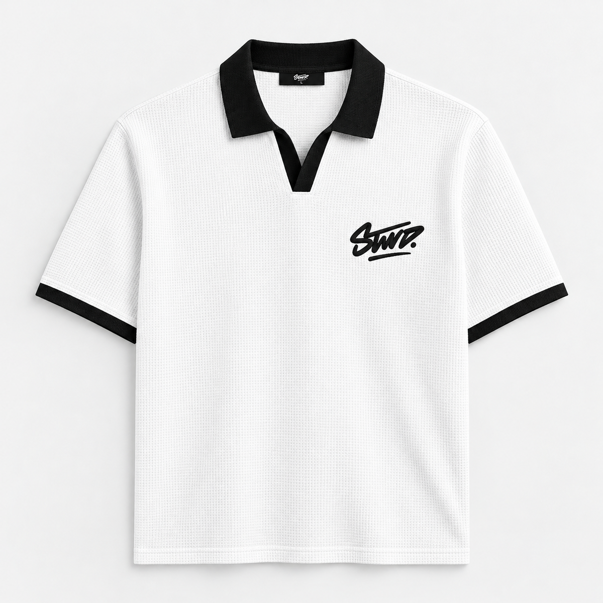 STWD White Johnny Collar