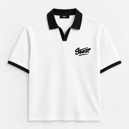 STWD White Johnny Collar