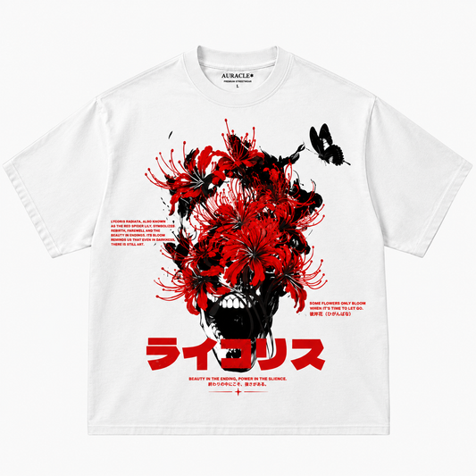 Skull Oversized Boxy-Fit T-shirt