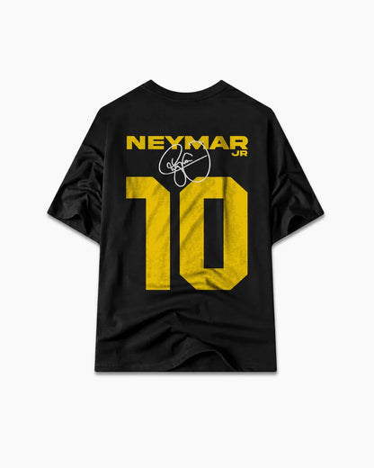 Neymar Jr Jersey Oversized Boxy-Fit T-shirt (Black)